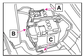 Toyota C-HR. Se la batteria da 12 volt è scarica