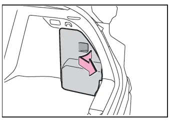 Toyota C-HR. Batteria da 12 volt (motore M20A-FXS)