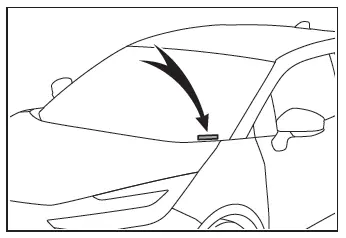 Toyota C-HR. Dati di manutenzione (carburante, livello olio, ecc.)