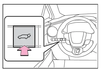 Toyota C-HR. Portellone posteriore
