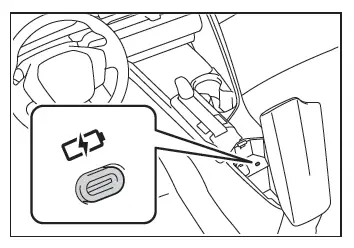 Toyota C-HR. Altri accessori interni
