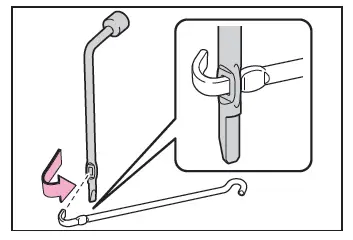 Toyota C-HR. In caso di foratura di uno pneumatico